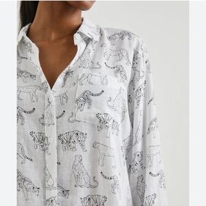 Rails Charli Jungle Cat Shirt